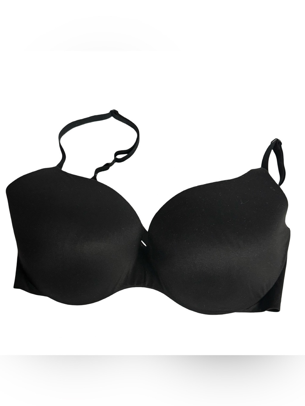 Victoria's Secret Lined Demi Bra - Black - 34DD